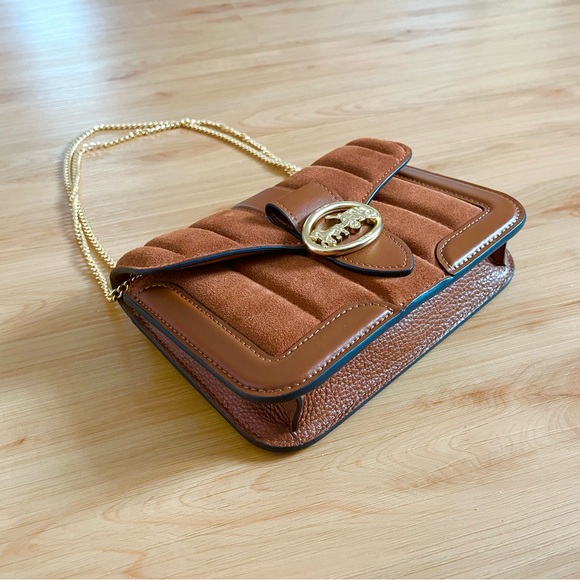 Coach Georgie Crossbody With Linear Quilting # C6062 - Picture 5 of 11
